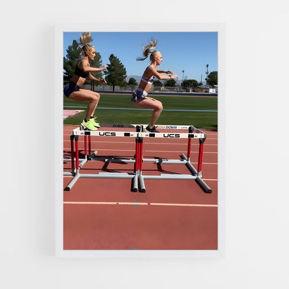 ap-hurdles-5 cadre Blanc