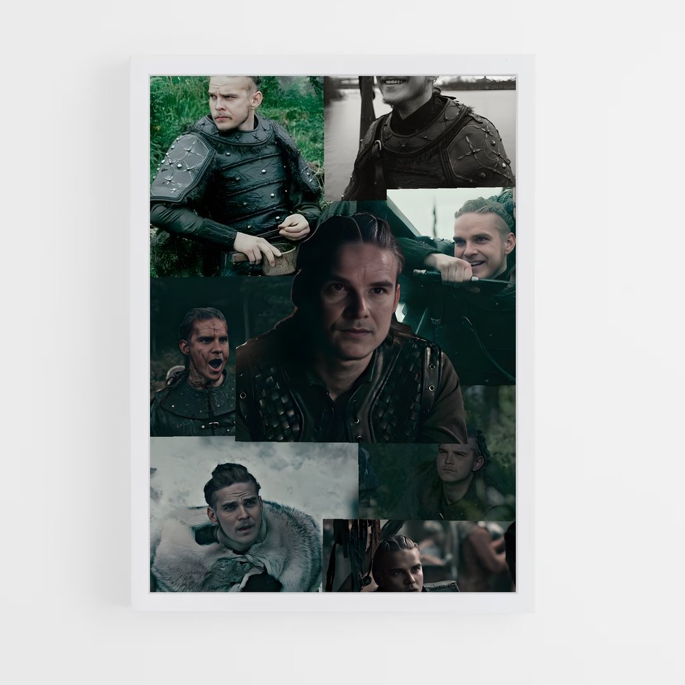 ap-hvitserk lothbrok-4 cadre Blanc