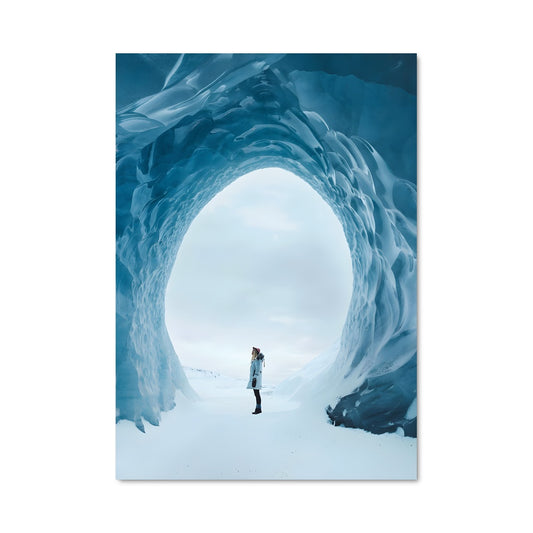 Poster Grotte Glacée