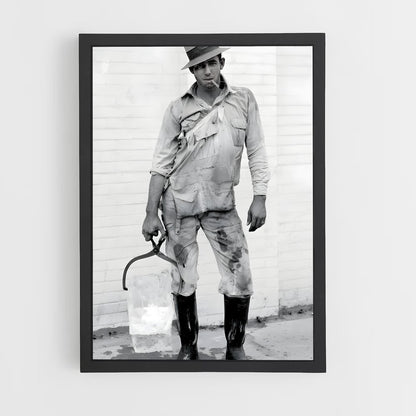 ap-ice delivery man-1 cadre Noir