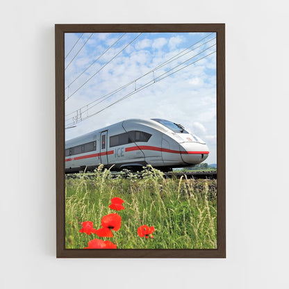 ap-ice deutsche bahn-8 cadre Bois foncé