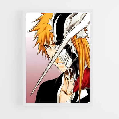 ap-ichigo kurosaki-4 cadre Blanc