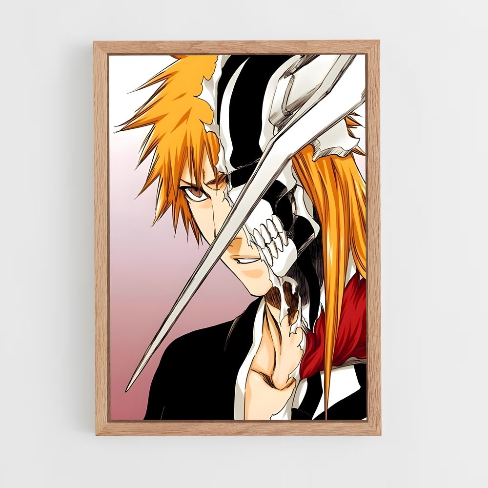 ap-ichigo kurosaki-4 cadre Bois clair
