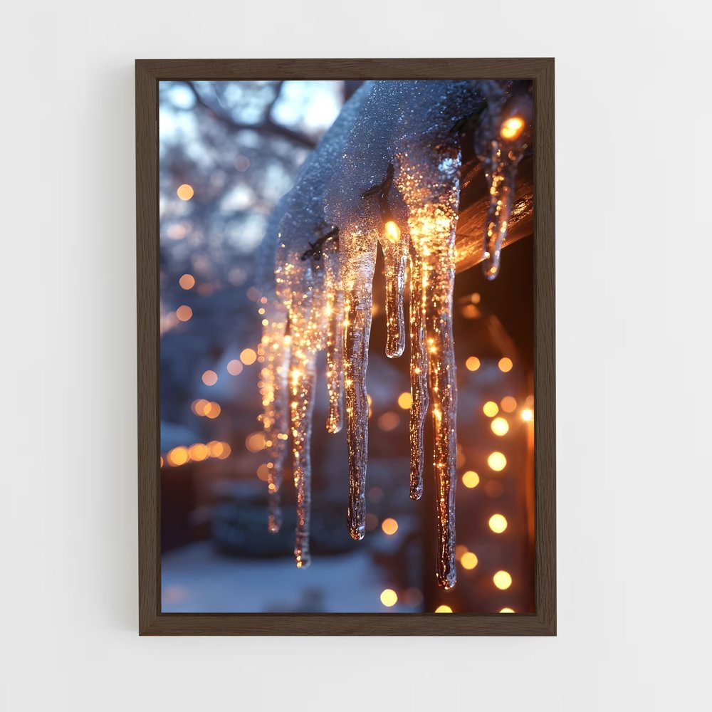 ap-icicle-2 cadre Bois foncé