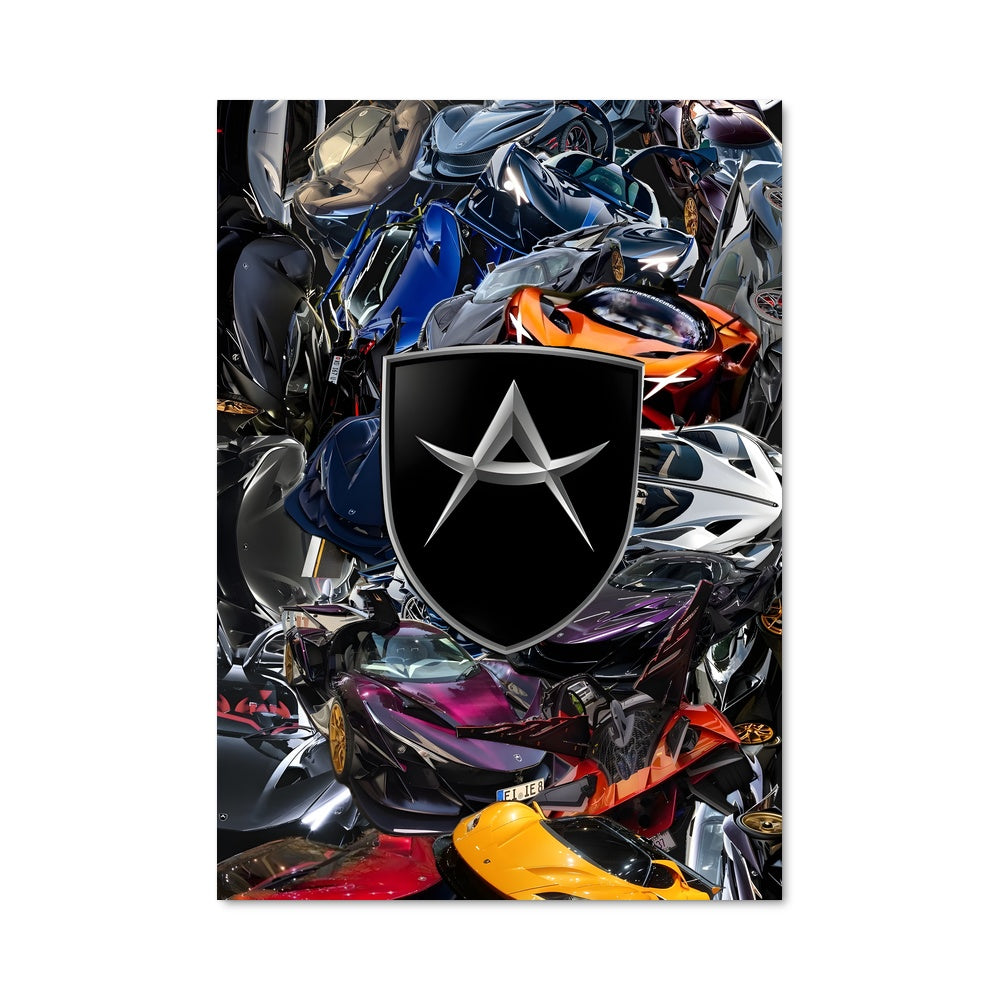 Poster Motards en Folie