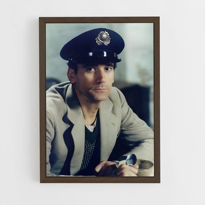 ap-il postino-3 cadre Bois foncé