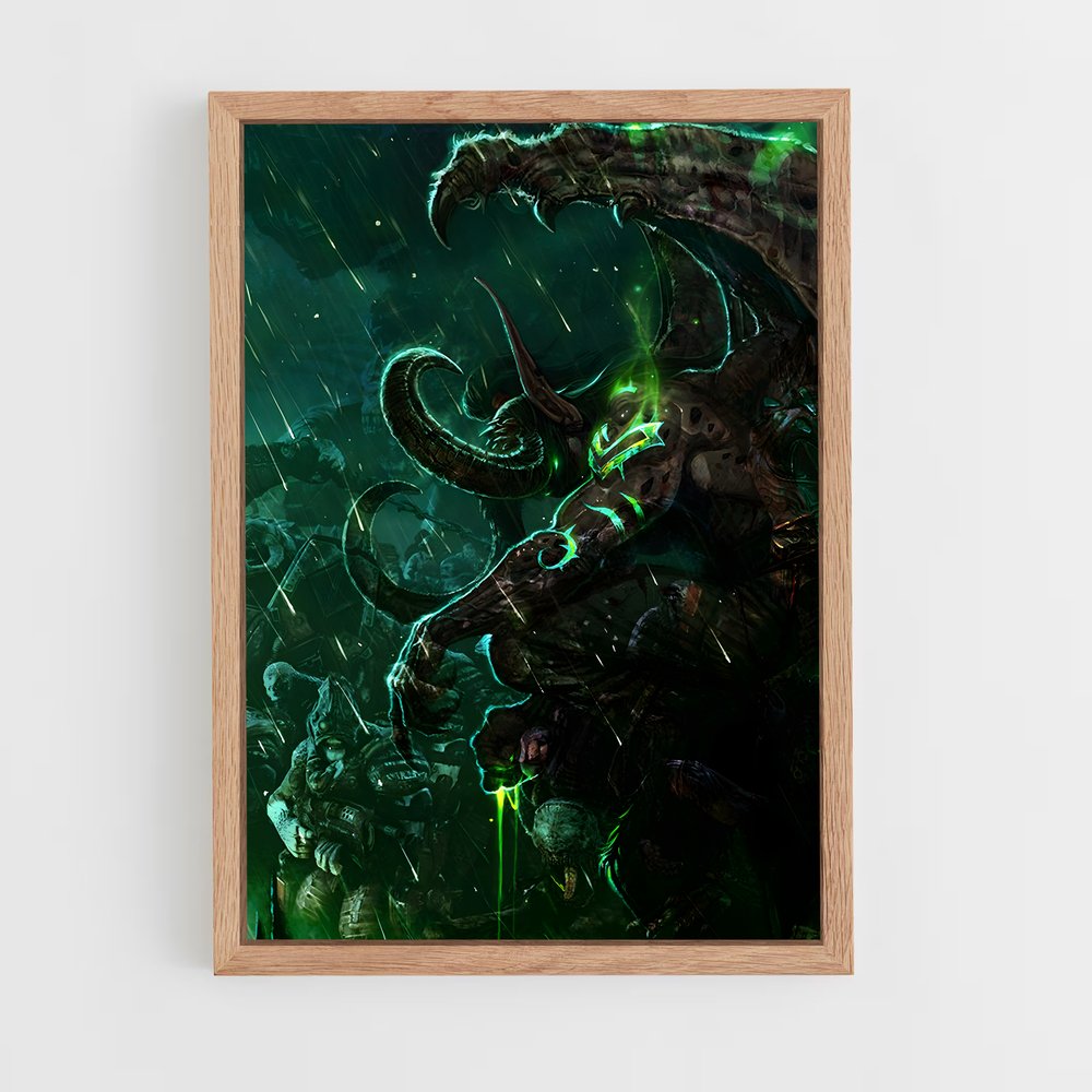 ap-illidan-12 cadre Bois clair