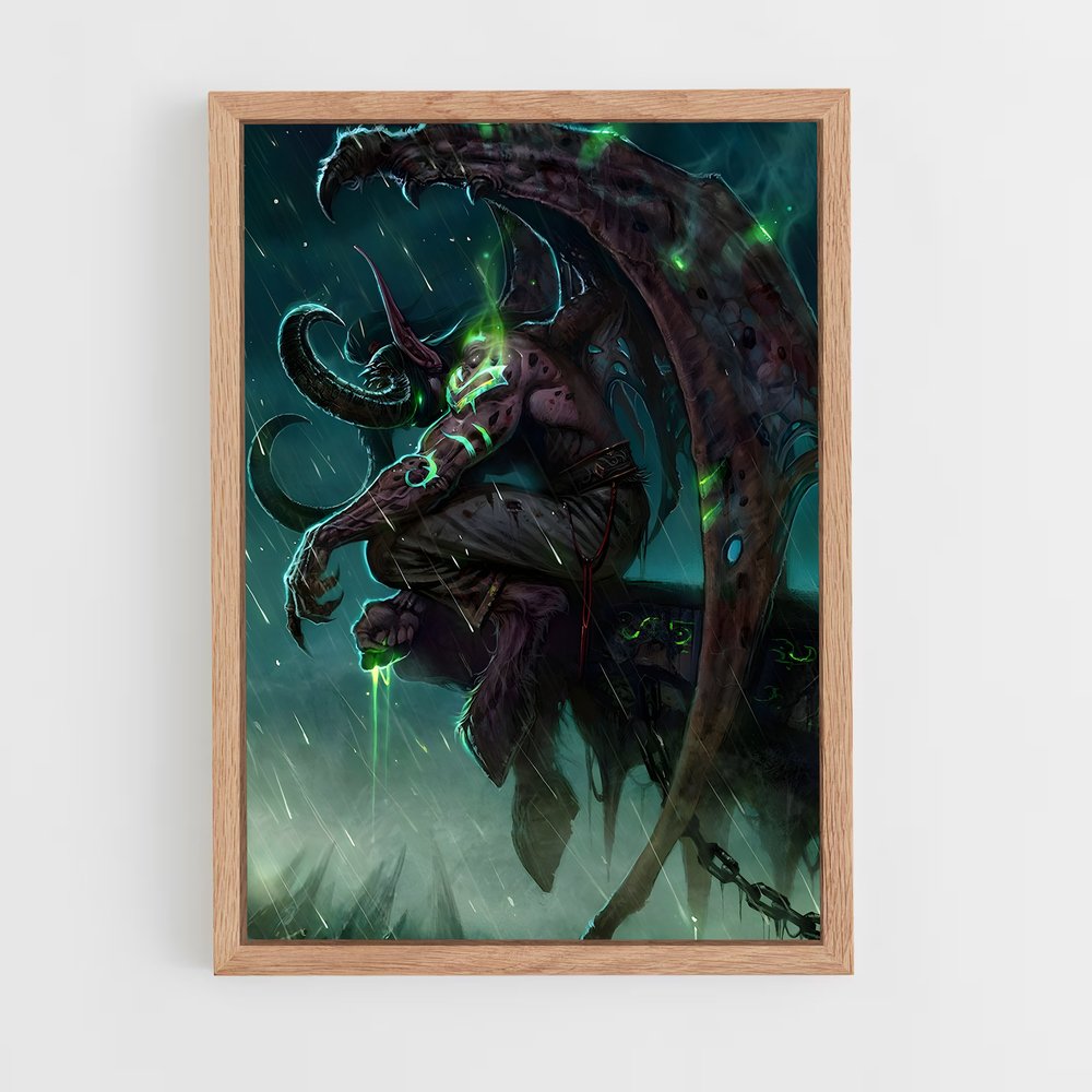 ap-illidan-9 cadre Bois clair
