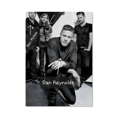 Poster Black & White Echoes
