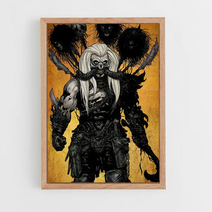 ap-immortan joe-3 cadre Bois clair
