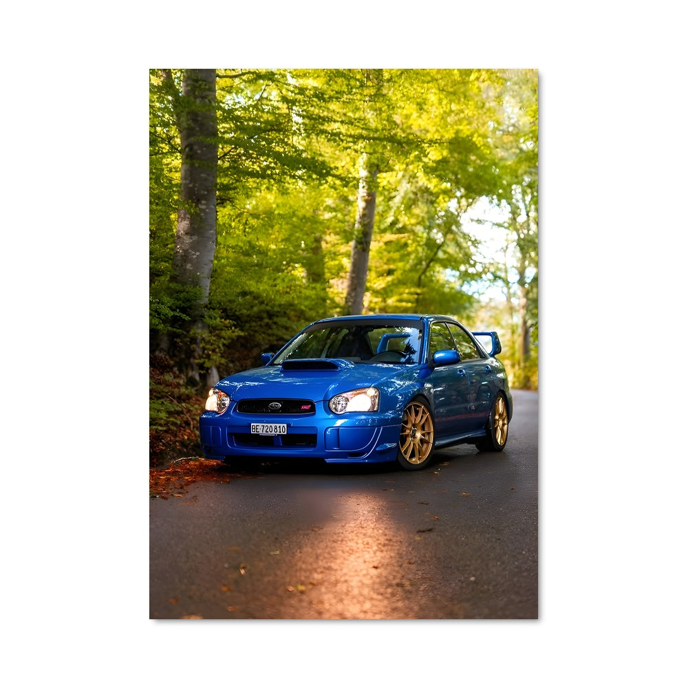 Poster Impreza wrx sti 79649
