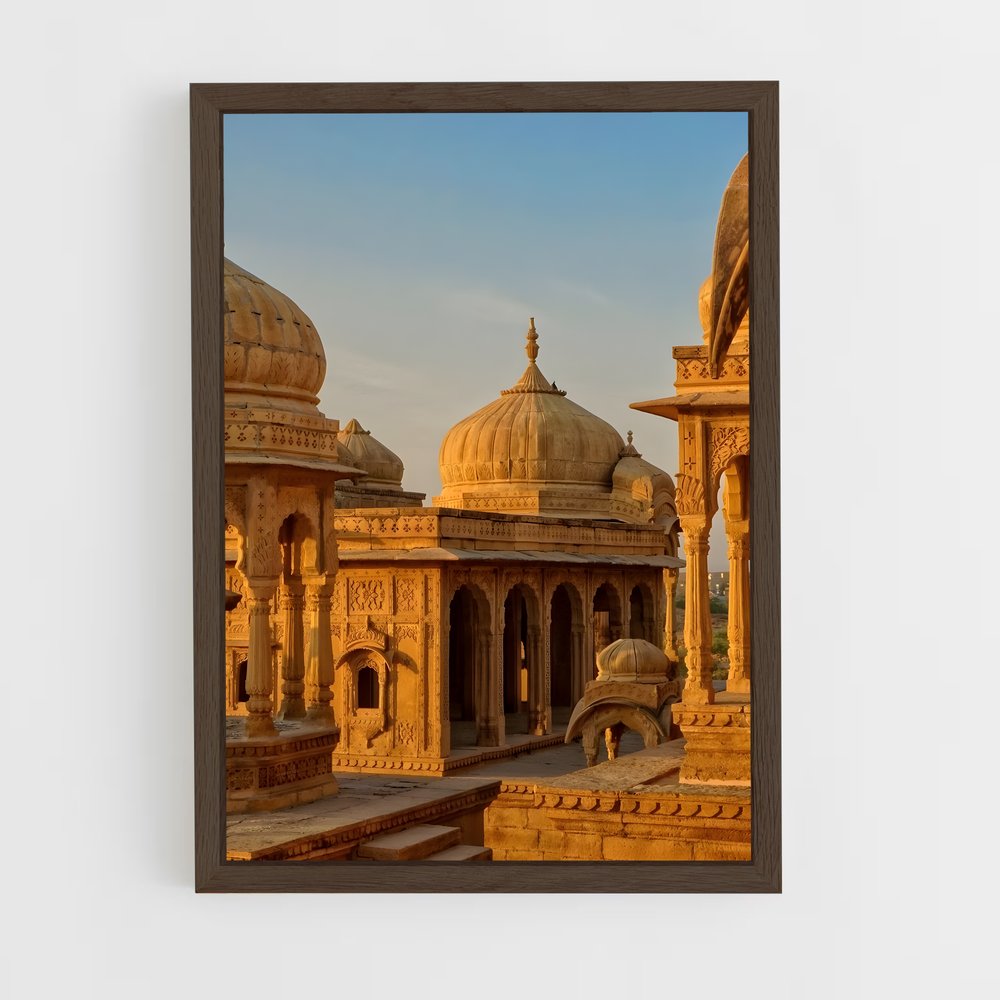 ap-india-3 cadre Bois foncé