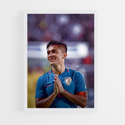ap-india national football team-4 cadre Blanc