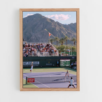 ap-indian wells tennis-1 cadre Bois clair