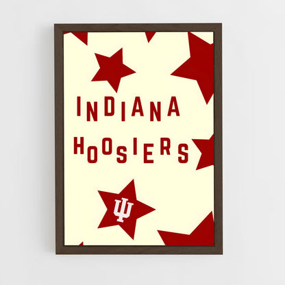 ap-indiana hoosiers-1 cadre Bois foncé