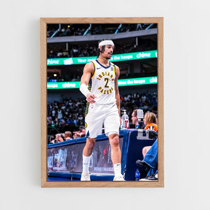 ap-indiana pacers-4 cadre Bois clair