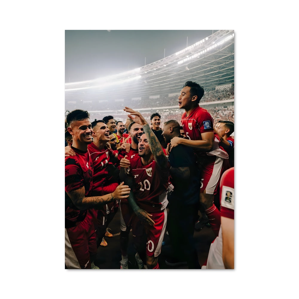 Poster Victoire Indonesienne