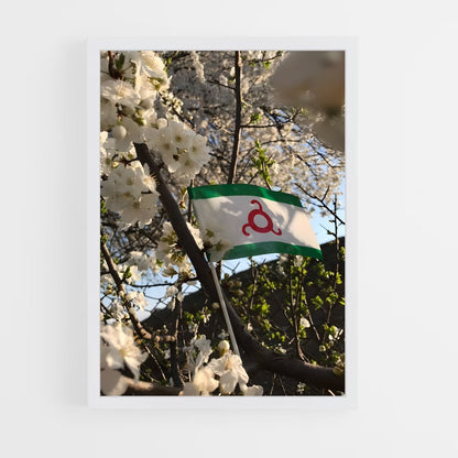 ap-ingushetia flag-2 cadre Blanc