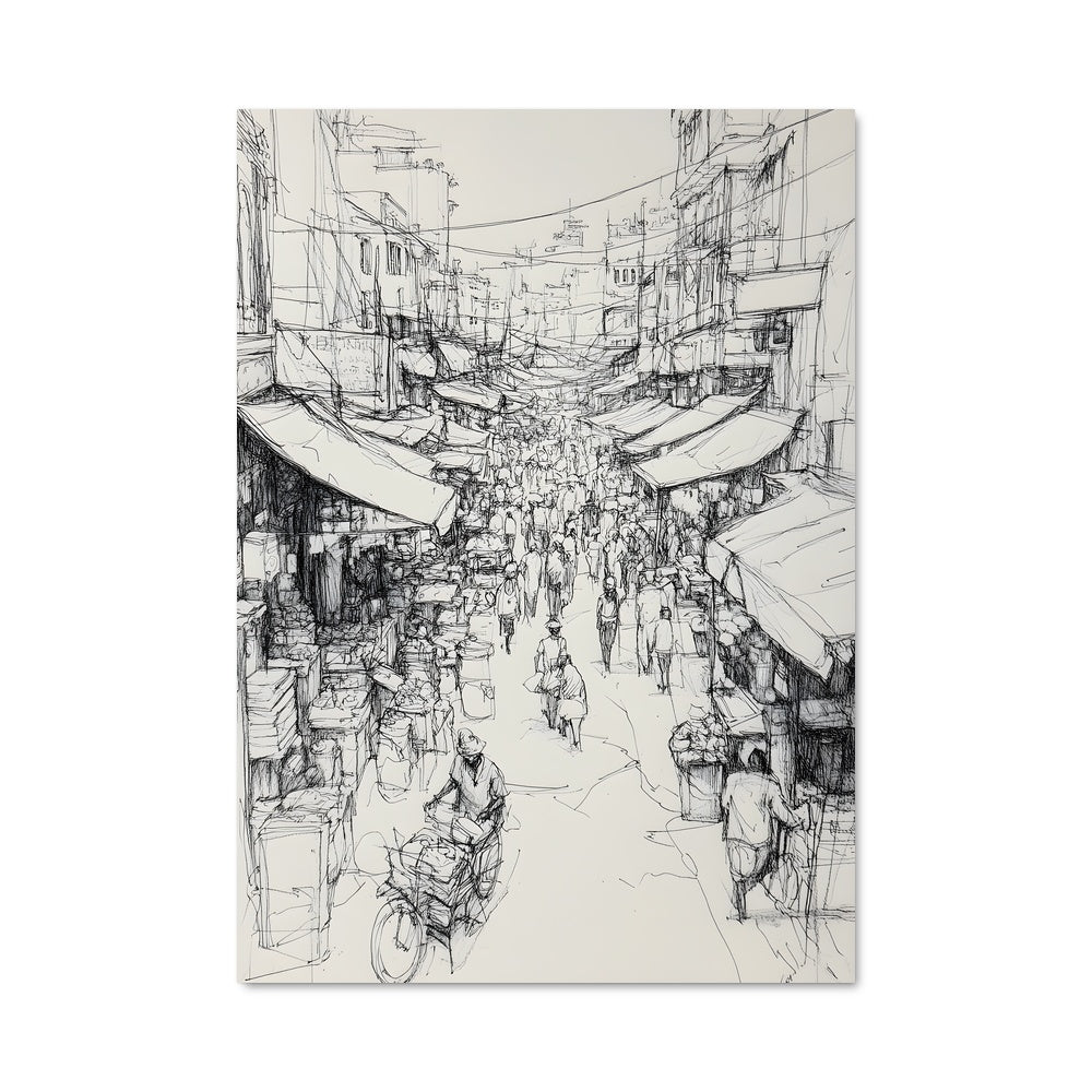 Poster Ink drawing 21424