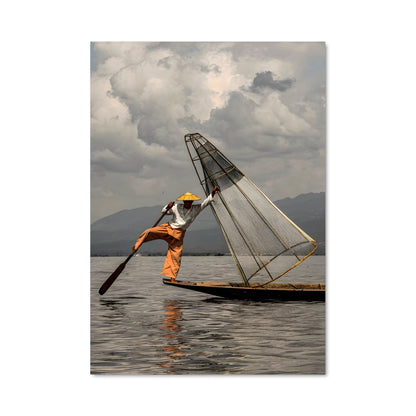 Poster Pêcheur d'Inle