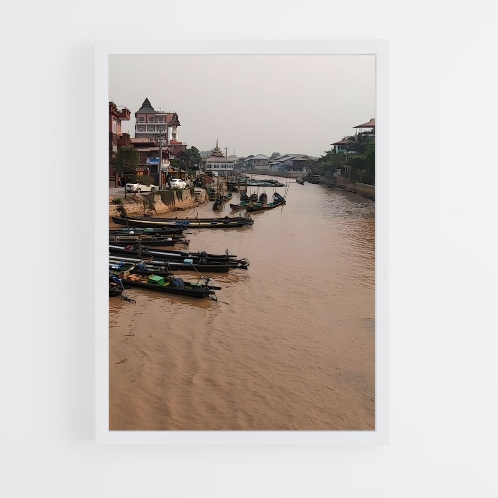 ap-inle lake-2 cadre Blanc