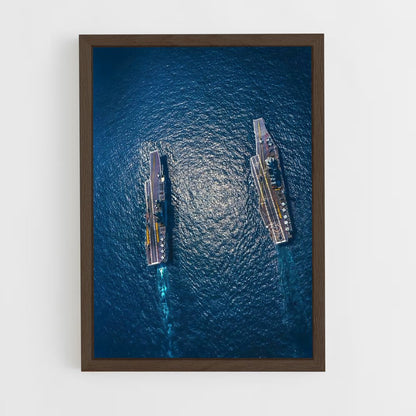 ap-ins vikramaditya-2 cadre Bois foncé
