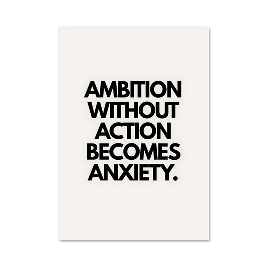 Poster Ambition et Action