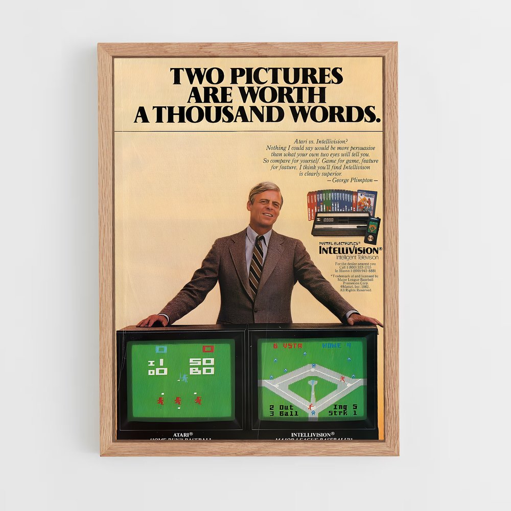 ap-intellivision-1 cadre Bois clair