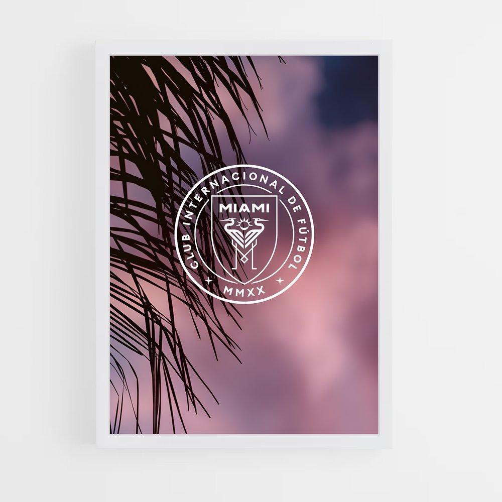 ap-inter miami cf-14 cadre Blanc