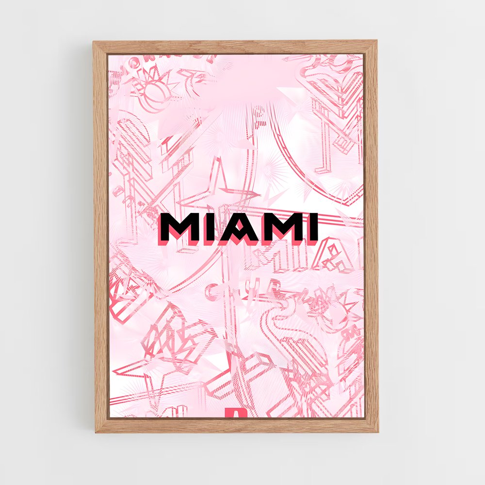 ap-inter miami cf-8 cadre Bois clair