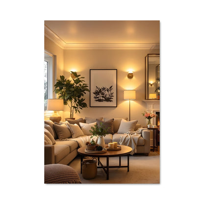 Poster Fireside Serenity