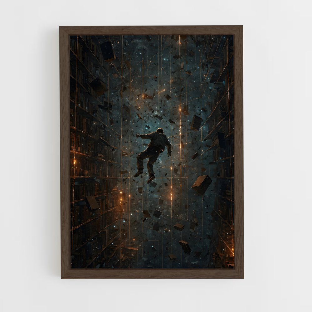 ap-interstellar art-7 cadre Bois foncé