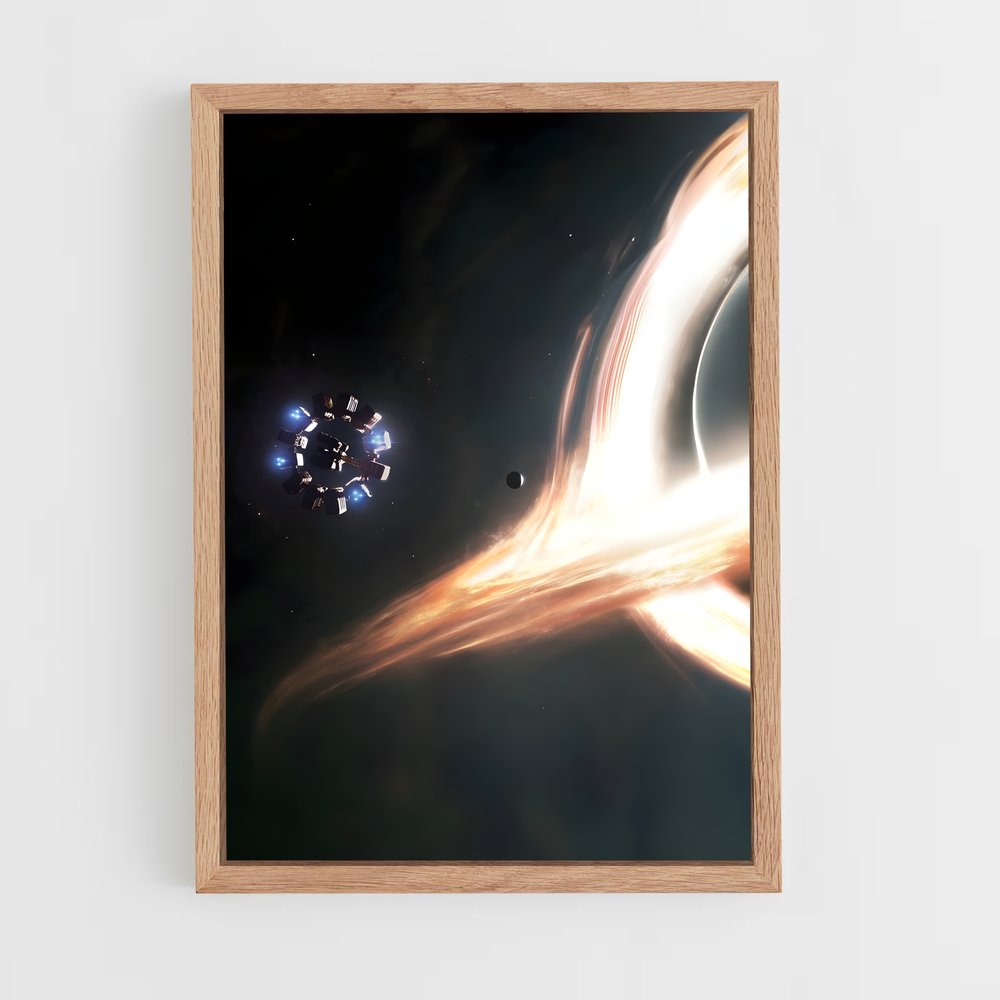 ap-interstellar art-8 cadre Bois clair