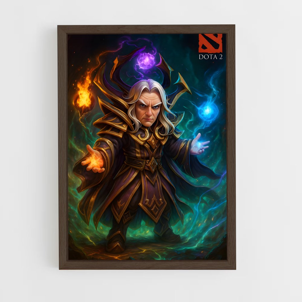 ap-invoker-5 cadre Bois foncé