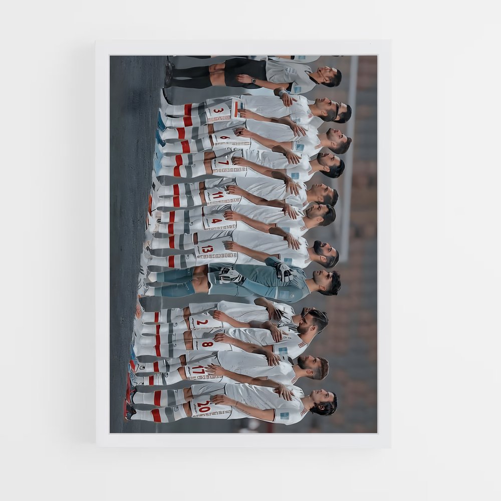 ap-iran national football team-14 cadre Blanc