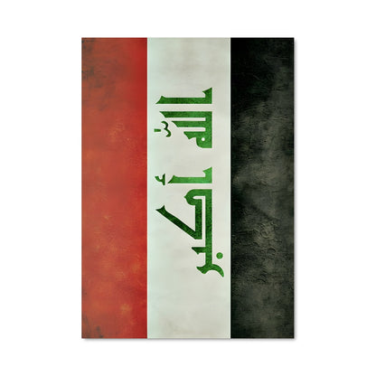 Poster Drapeau de l'Italie