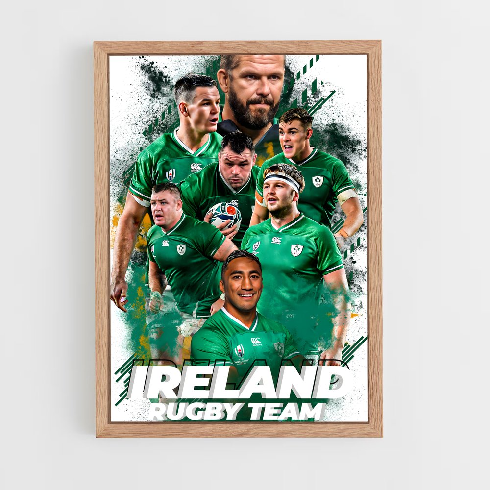 ap-ireland national rugby team-1 cadre Bois clair
