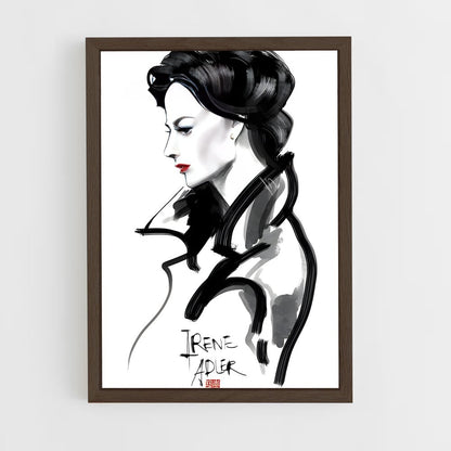 ap-irene adler-7 cadre Bois foncé