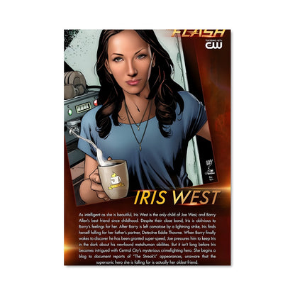Poster Café avec Iris