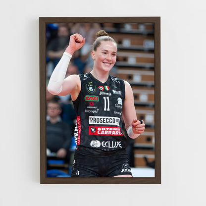 ap-isabelle haak-2 cadre Bois foncé