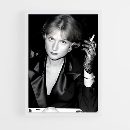 ap-isabelle huppert-1 cadre Blanc