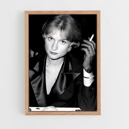 ap-isabelle huppert-1 cadre Bois clair