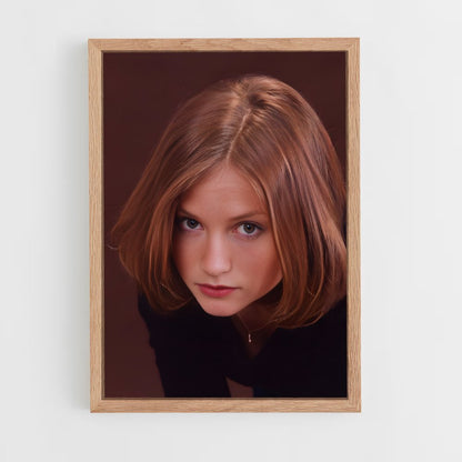ap-isabelle huppert-10 cadre Bois clair