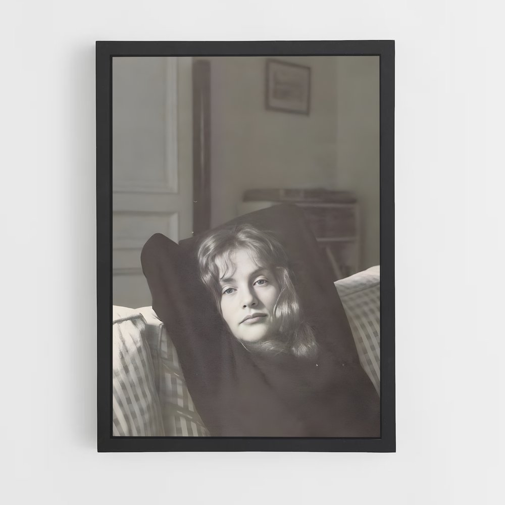 ap-isabelle huppert-4 cadre Noir