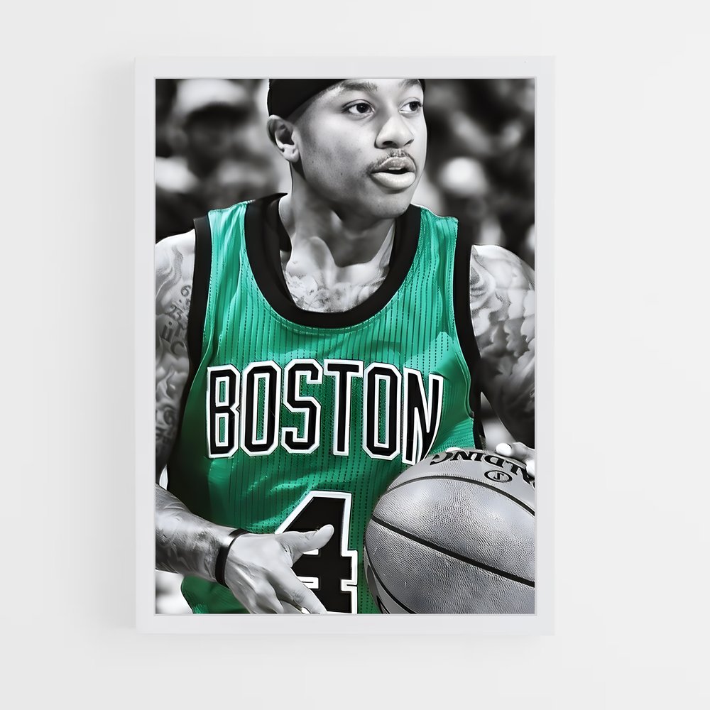 ap-isiah thomas-9 cadre Blanc