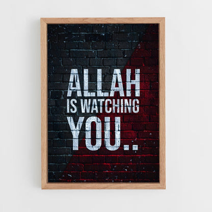 ap-islam-4 cadre Bois clair