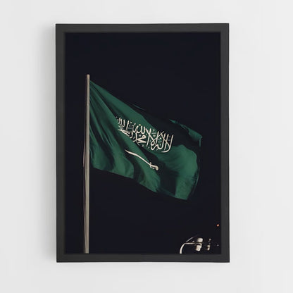 ap-islamic flag-5 cadre Noir