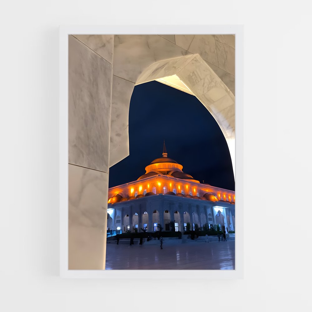 ap-islamic solidarity mosque mogadishu-5 cadre Blanc