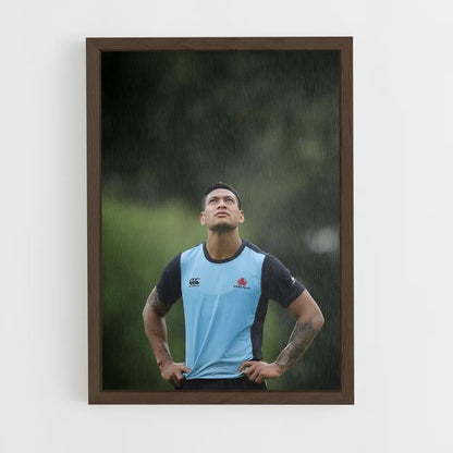 ap-israel folau-3 cadre Bois foncé
