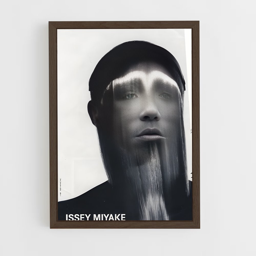 ap-issey miyake-1 cadre Bois foncé